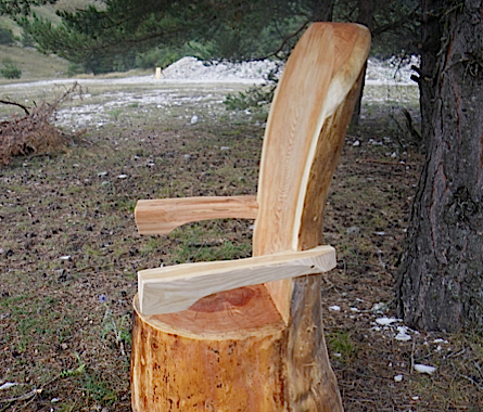Fauteuil commandÃ© et rÃ©alisÃ© sur mesure