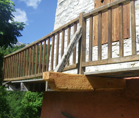 Après , balcon solide