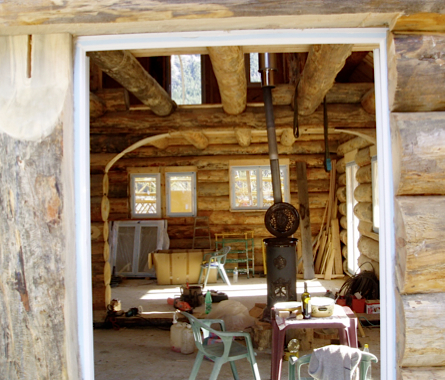 Interieur en chantier